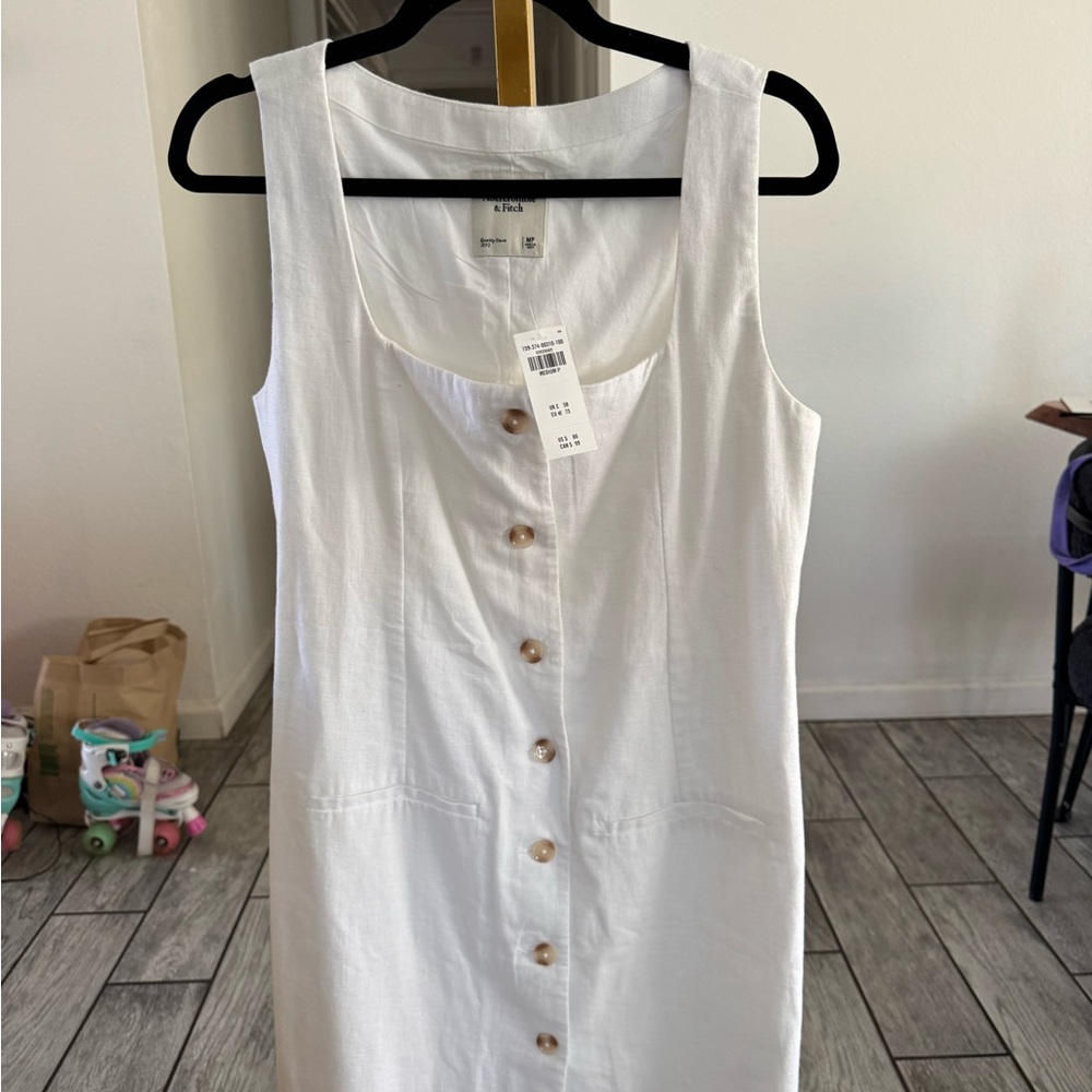 Abercrombie & Fitch Mara Linen Dress